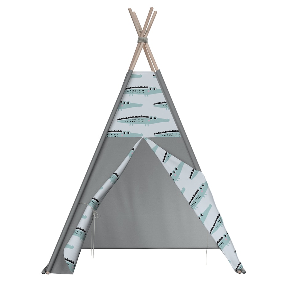 Tipi, ecru-zielony, 110 x 110 x 155 cm, Magic Collection