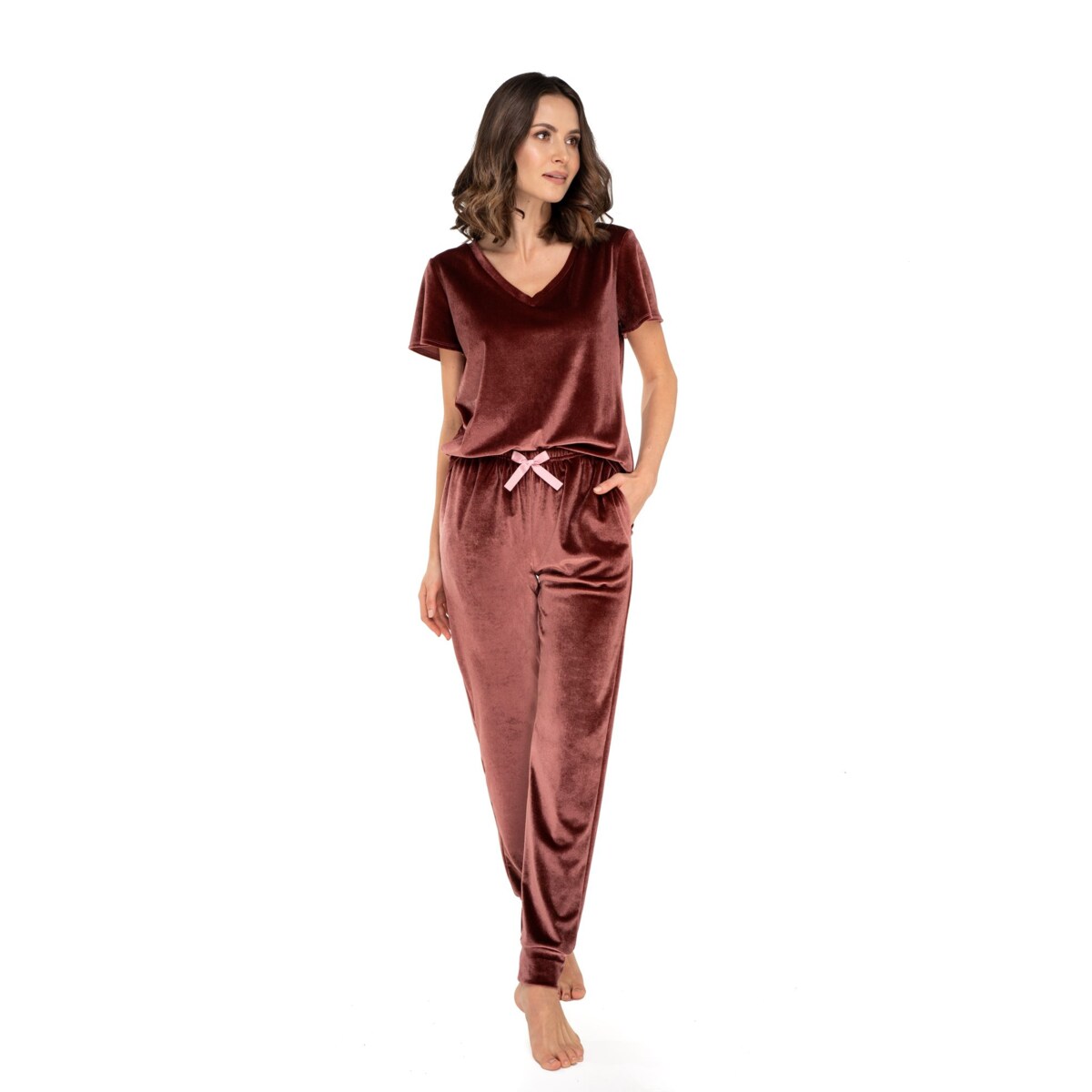 Dres Audrey Burgundowy Burgundowy, M