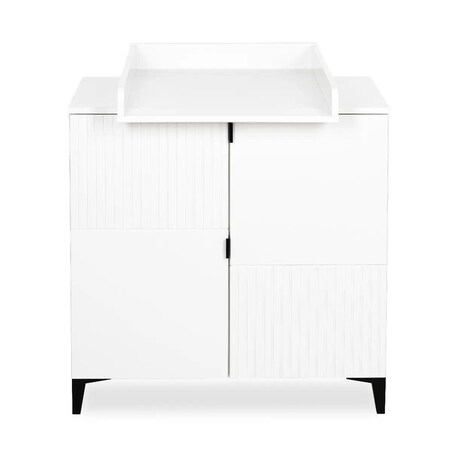 Komoda dla dzieci MIA MINI 80 biała/czarna