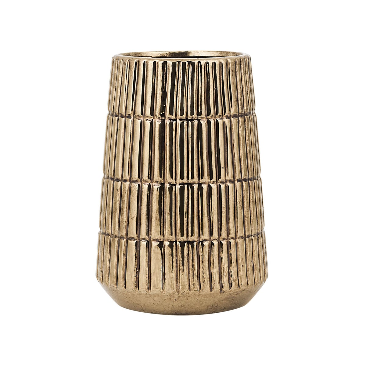 Wazon dekoracyjny ceramiczny złoty QANAWAT