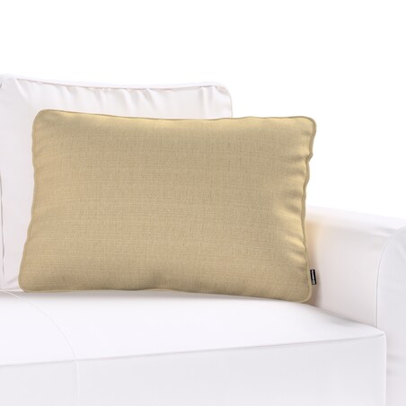Poszewka Gabi na poduszkę prostokątna 60x40 ciemny beżowy