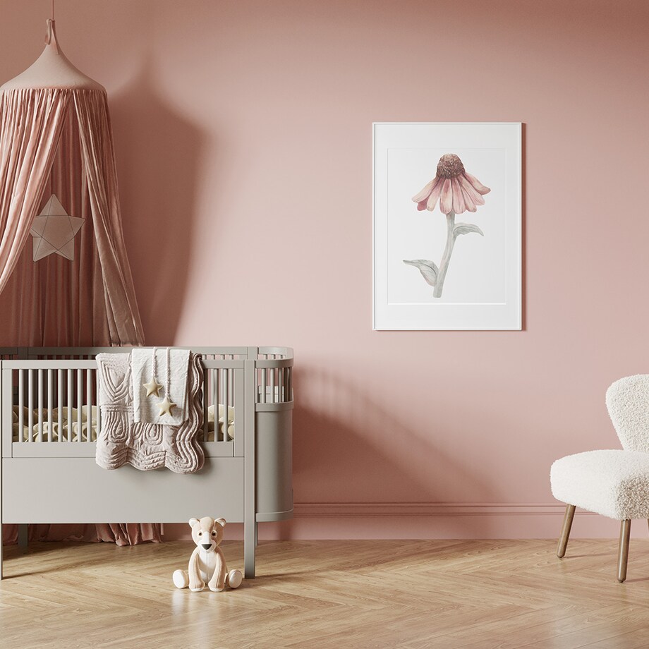 Plakat dla dzieci Kwiat II 40x50