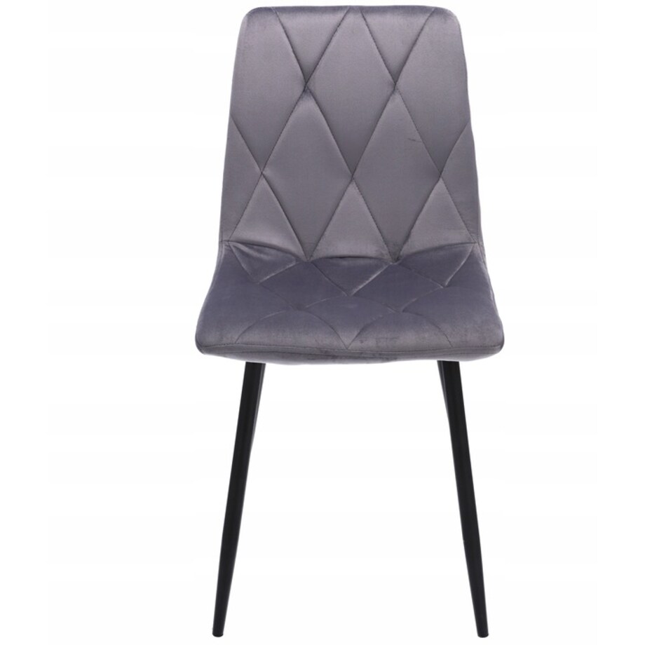 2 X Krzesło Do Jadalni Kuchni Stołu Zestaw Komplet Piado Szare