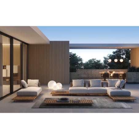 Zewnętrzna LAMPA stojąca CUMULUS S 6976 ogrodowa OPRAWA kula dekoracyjna outdoor ball IP44 biała, Nowodvorski