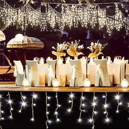 Kurtyna Lampki Led 300 Szt. Girlanda Pilot 230V