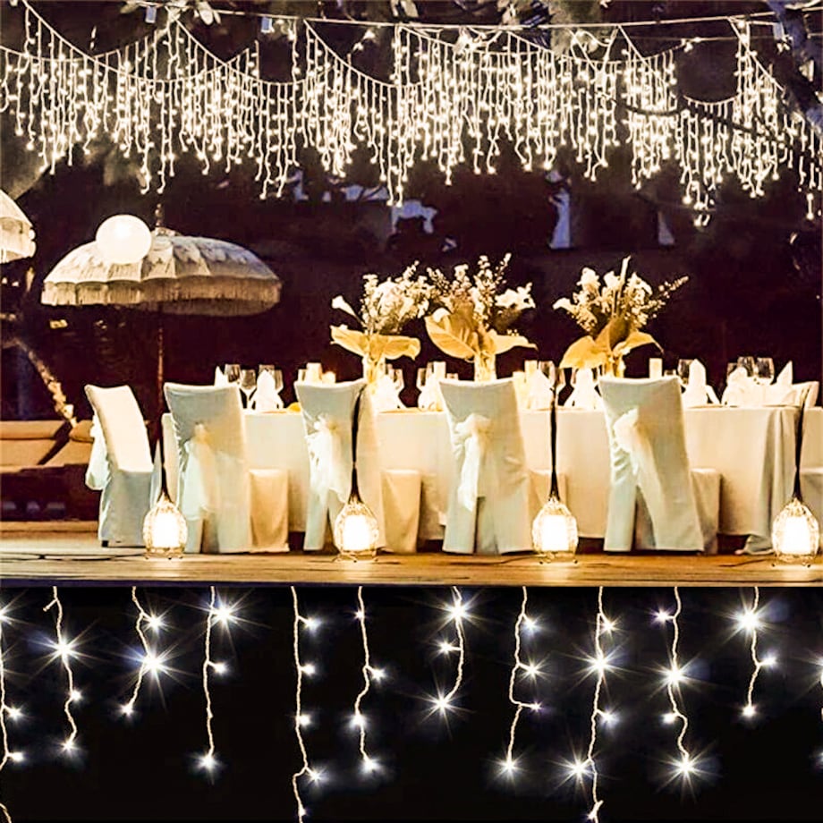 Kurtyna Lampki Led 300 Szt. Girlanda Pilot 230V