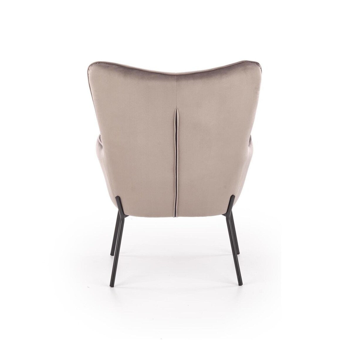 FOTEL TAPICEROWANY Cabres szary/czarny Z PODŁOKIETNIKAMI