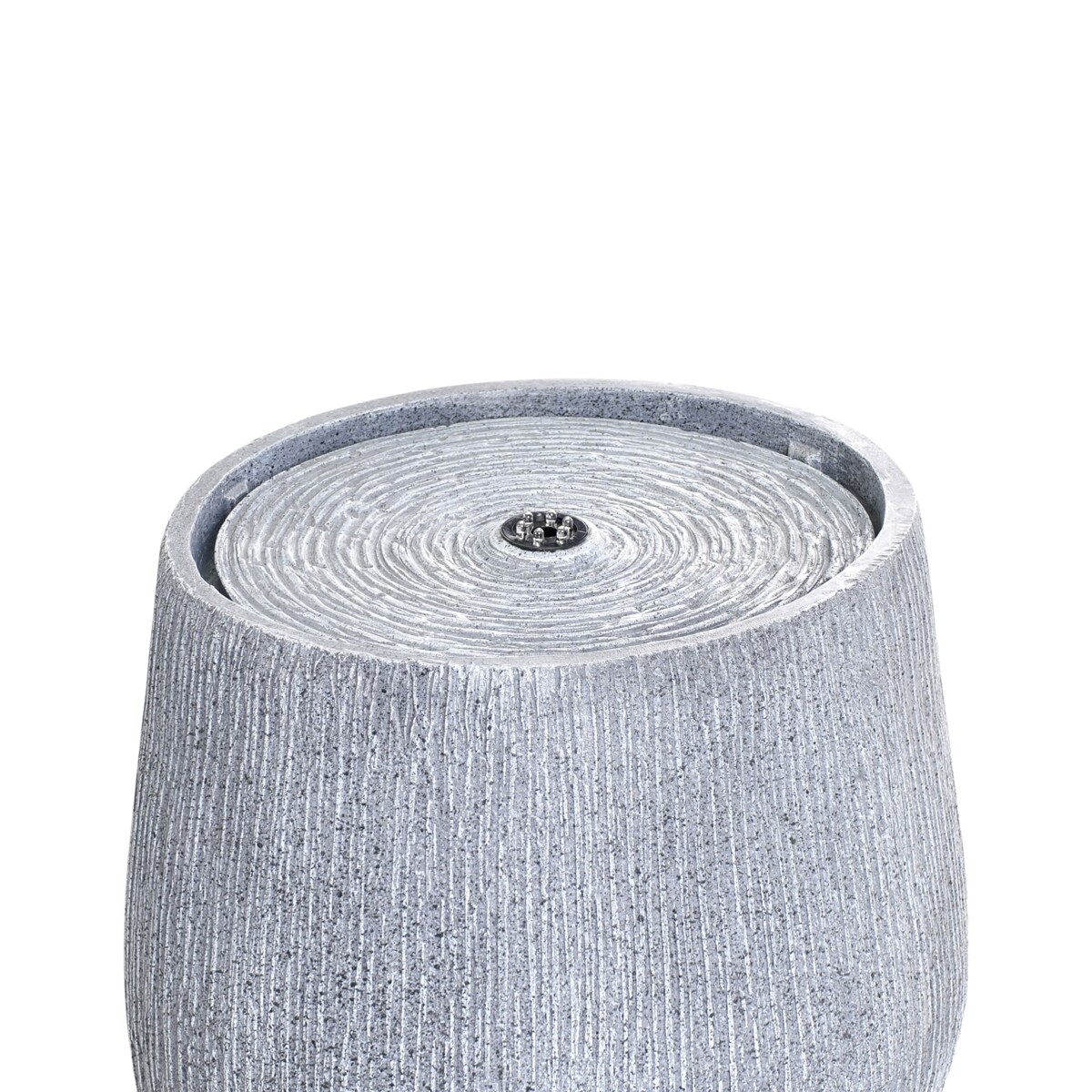 Fontanna ogrodowa LED CASCATA Szary