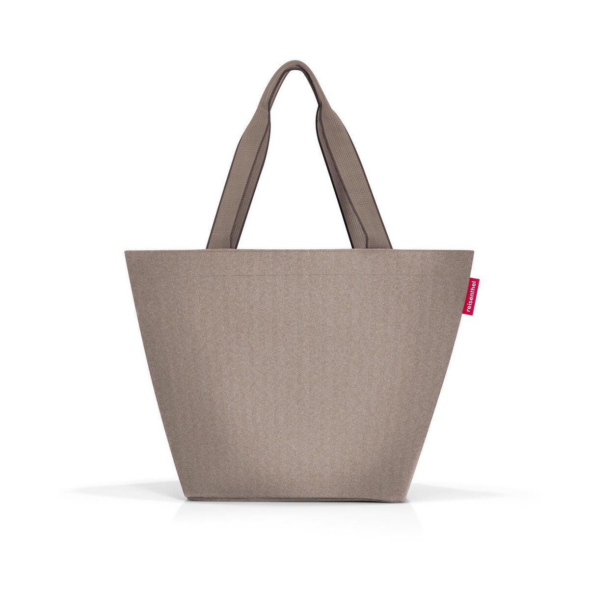Torba SHOPPER M, herringbone mokka
