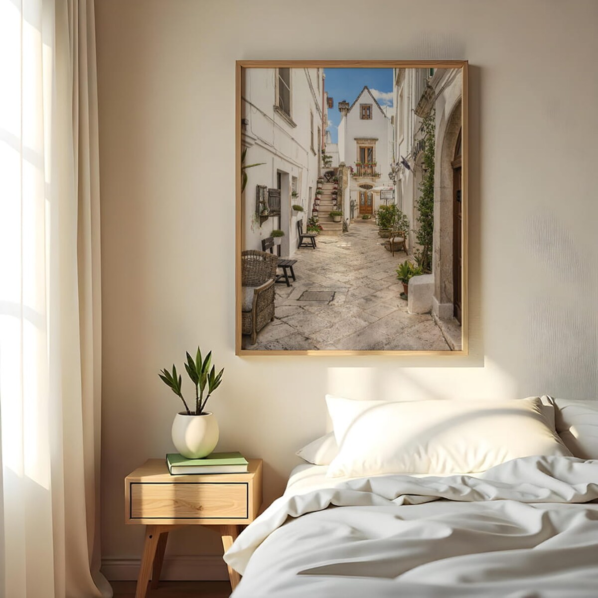 plakat locorotondo apulia 50x70