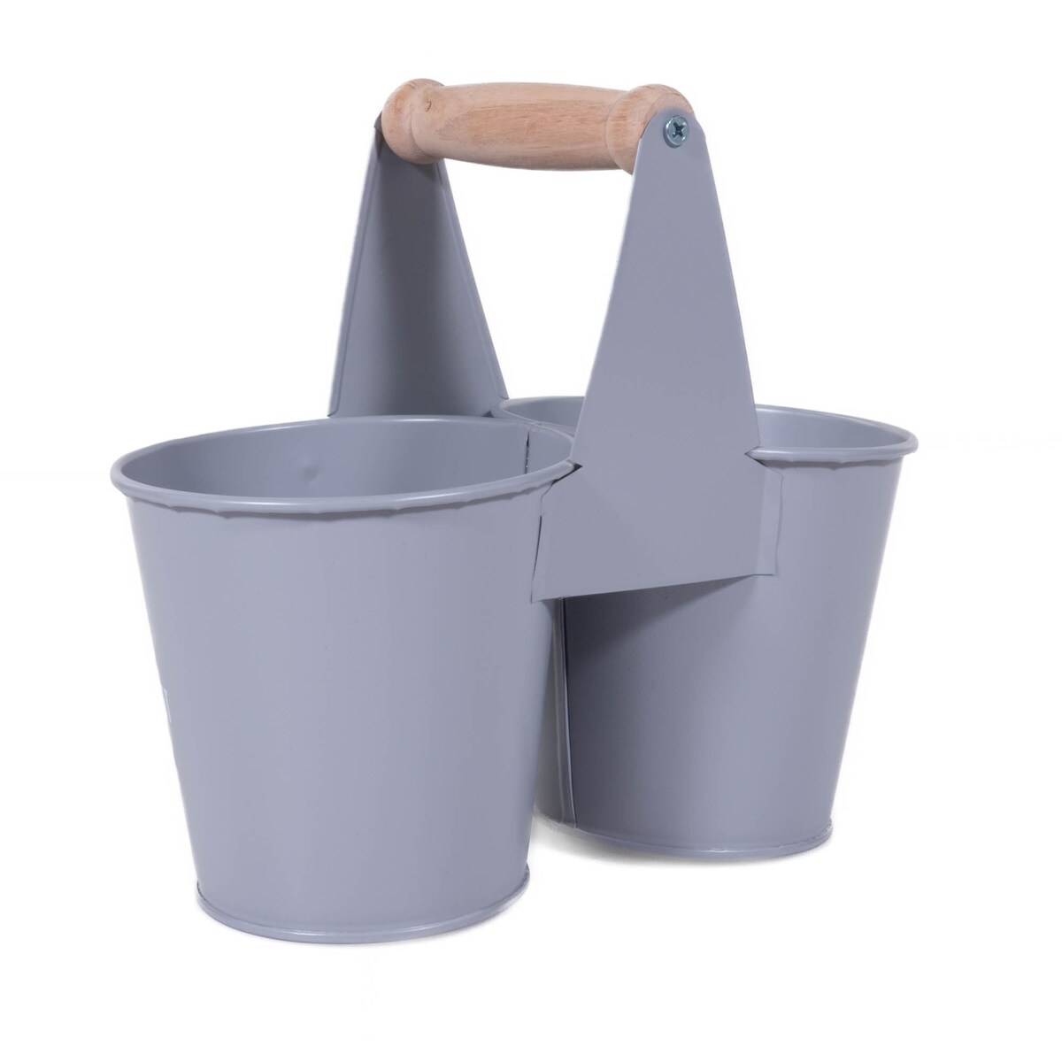 Doniczki na zioła do kuchni BOTANICAL, drewniany uchwyt