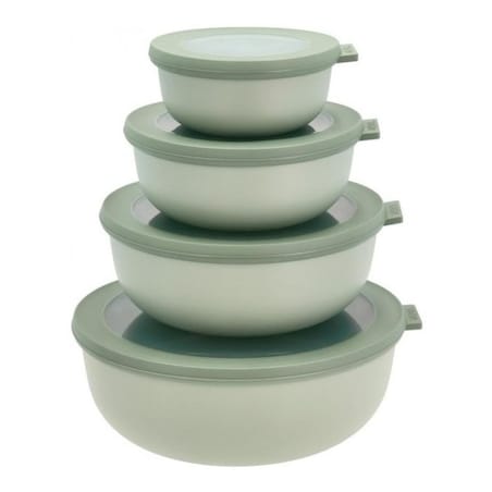 Zestaw 4 misek Cirqula okrągła 350 750 1250 2250 ml Nordic Jade 106232094700