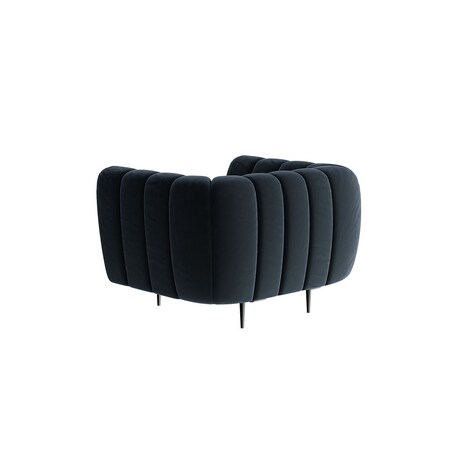 Shel Fotel - ciemnoniebieski