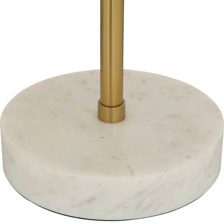 Lampa stołowa w stylu retro Lilio, grzybek, wys. 46 cm