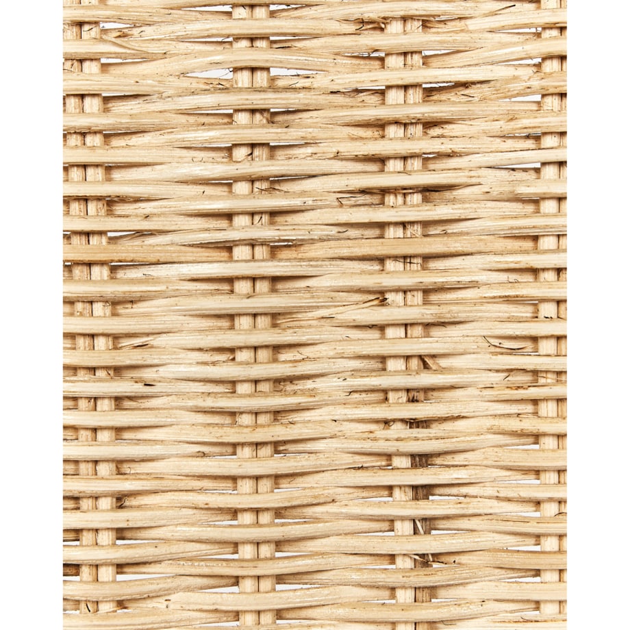Zestaw 2 foteli bujanych LAVINIO Rattan Naturalny