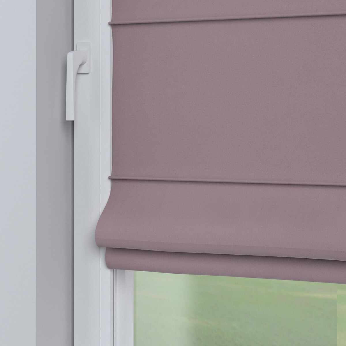 Roleta plisowana rzymska Sycylia 110x150 zgaszony róż