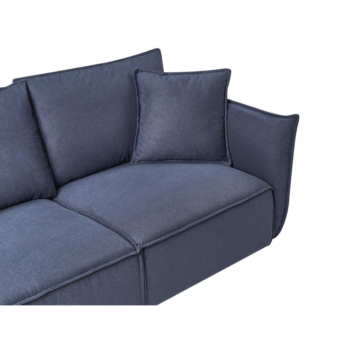 Sofa dla 3 osób KUNES Ciemnoniebieski