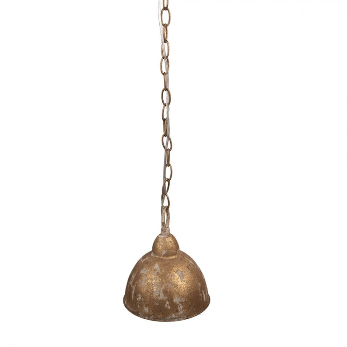 Lampa wisząca loftowa, złota Factory Ø 20x22 cm | home&you
