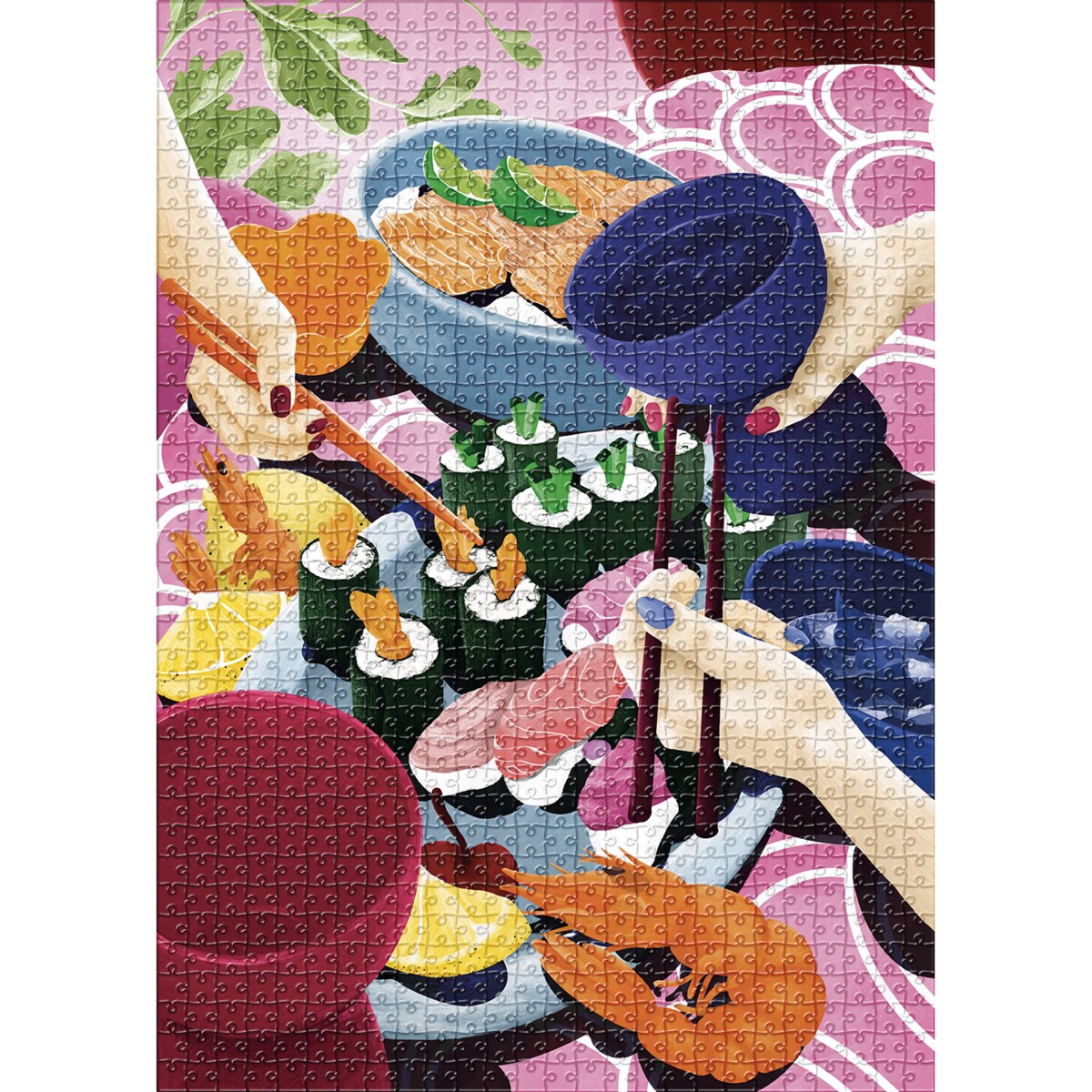 Muno Puzzle "Munomaki" by Anna Jeziorska Puzzle 1000 el. w eco woreczku