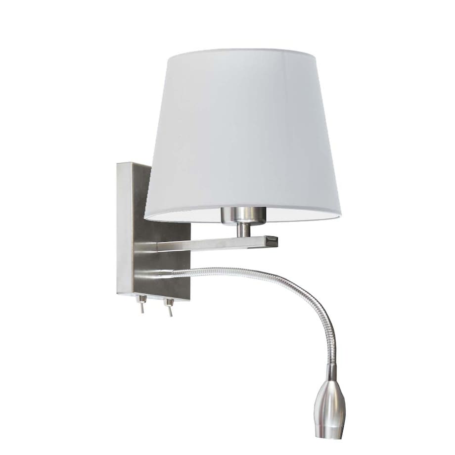 Kinkiet LED lampa ścienna lampa na ścianę z abażurem stożek MOTO