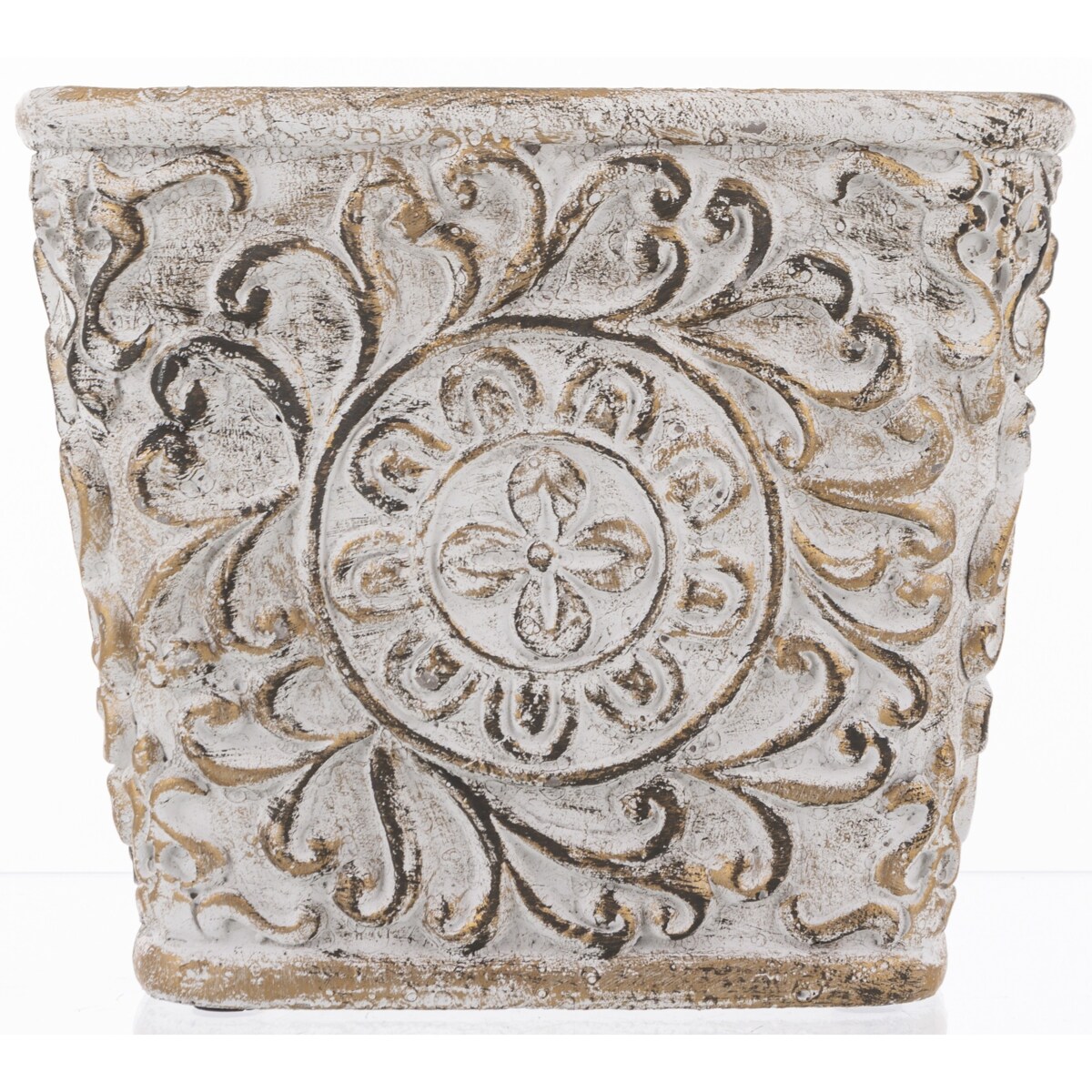 Osłonka cementowa 15x18,5x18,5 cm ANTIC