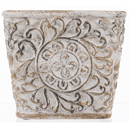 Osłonka cementowa 15x18,5x18,5 cm ANTIC