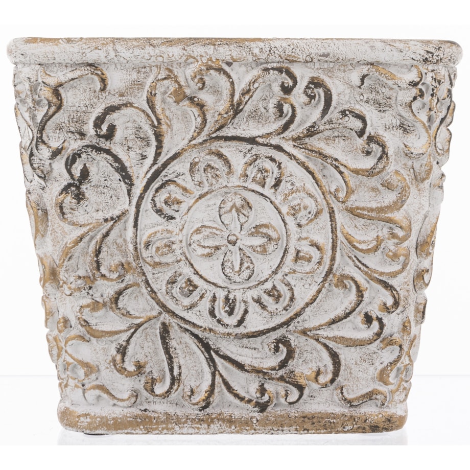 Osłonka cementowa 15x18,5x18,5 cm ANTIC