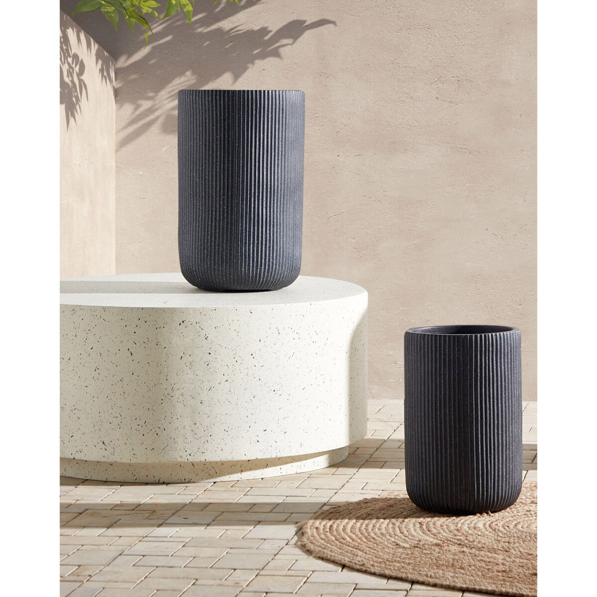 Donica EANTIO 30 cm Czarny