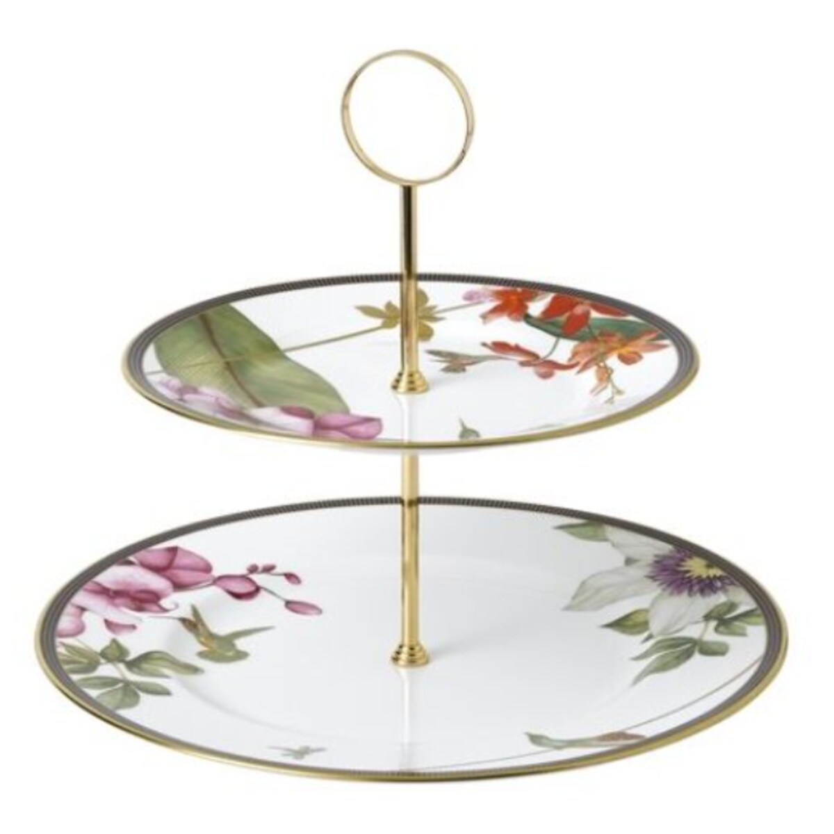 Etażerka II-poziomowa Hummingbird Wedgwood