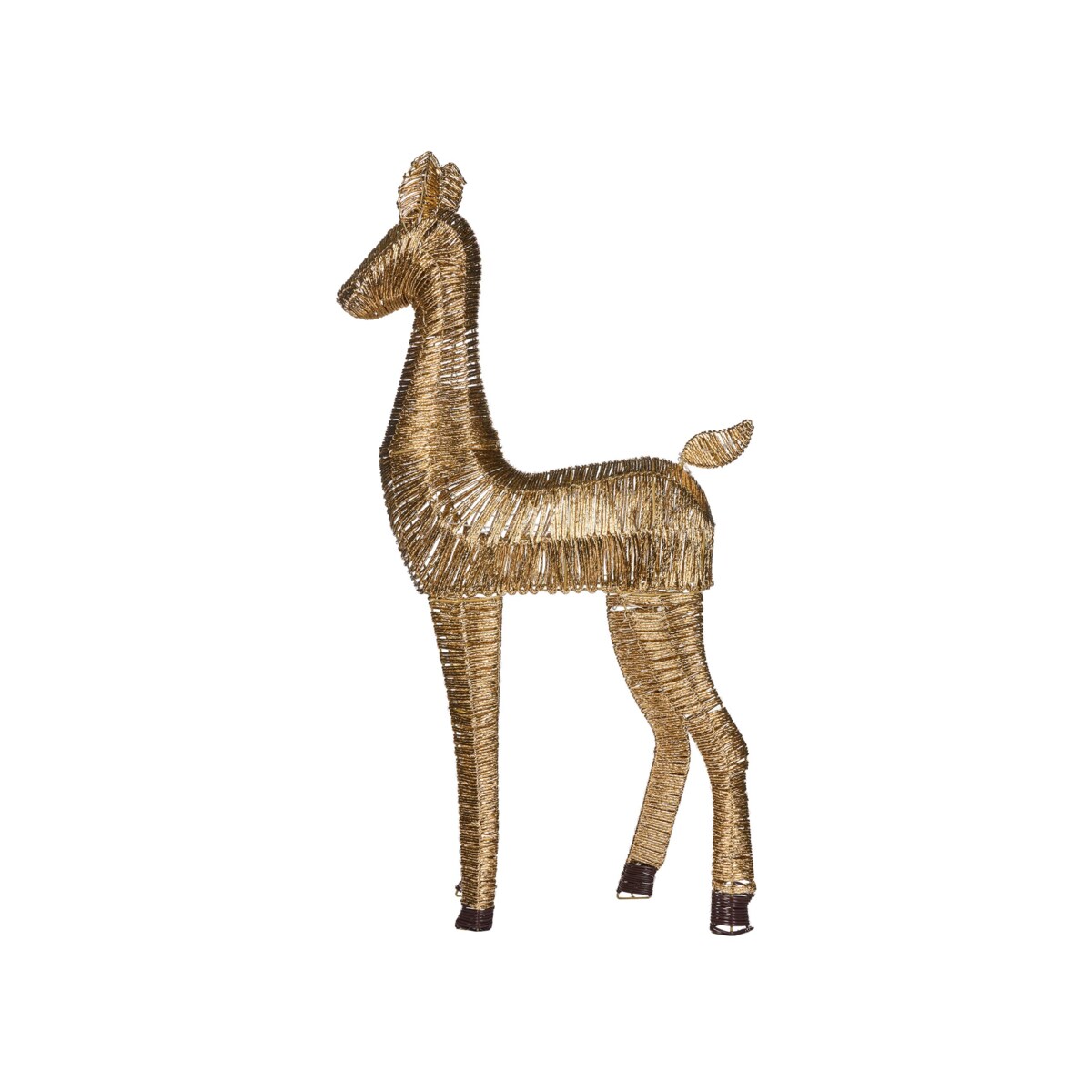 Dekoracja świąteczna LED AKUREYRI Renifer 110 cm Złoty