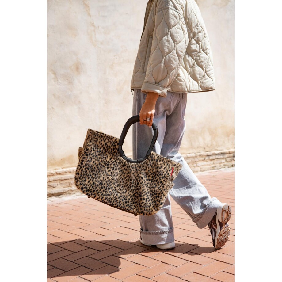 Torba LOOPSHOPPER L, leo fake fur