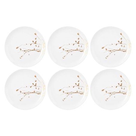 SELTMANN LIBERTY GOLDEN ROSE HIP Zestaw 6 talerzy obiadowych 27.5 cm