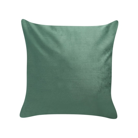 2 welurowe poduszki dekoracyjne motyw pszczół 45 x 45 cm zielone TALINUM