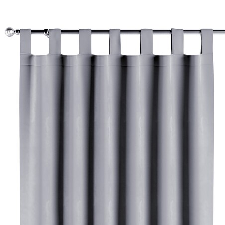 Zasłona na szelkach 1 szt. 130x245 srebrzysty szary