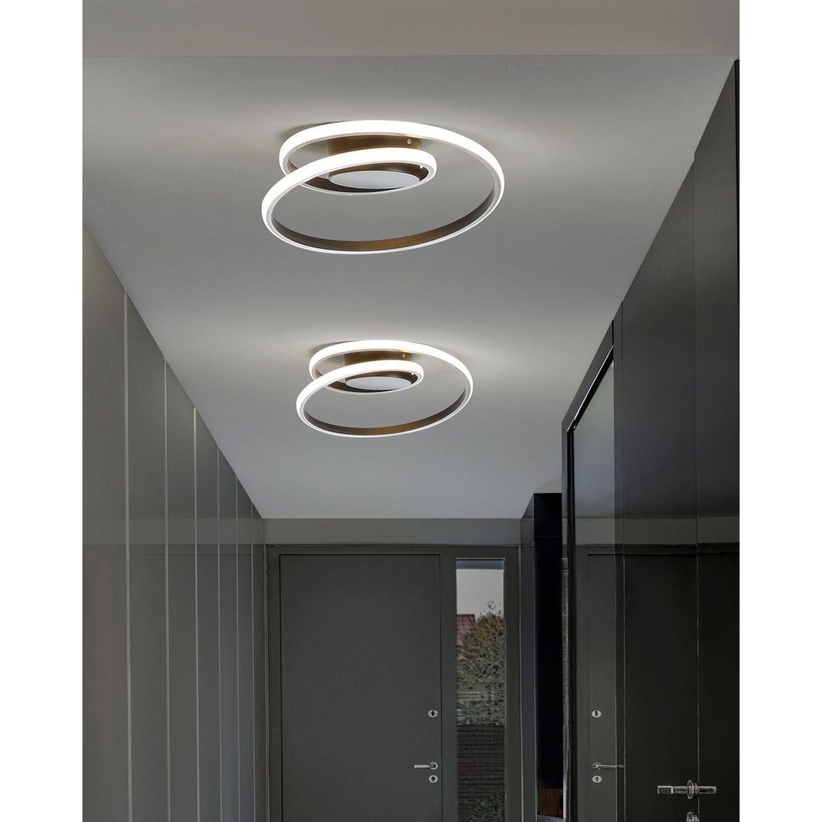 Lampa sufitowa LED NARYN Metal Czarny