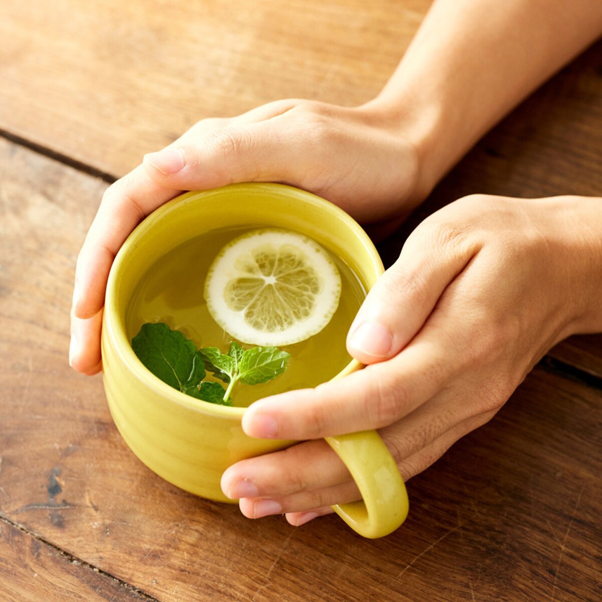 Jamie Oliver kubek ceramiczny żółty Big Love Cosy Cuppa 375 ml