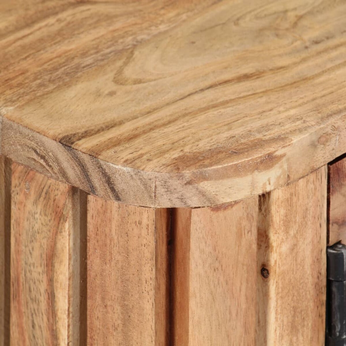 vidaXL Szafka pod TV, 130 x 30 x 45 cm, lite drewno akacjowe