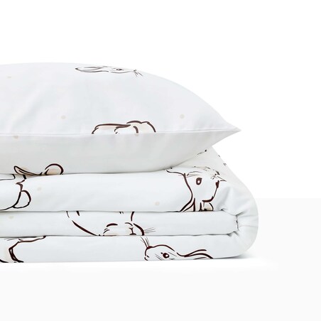 Pościel Króliki 140/200 + 70/80 cm