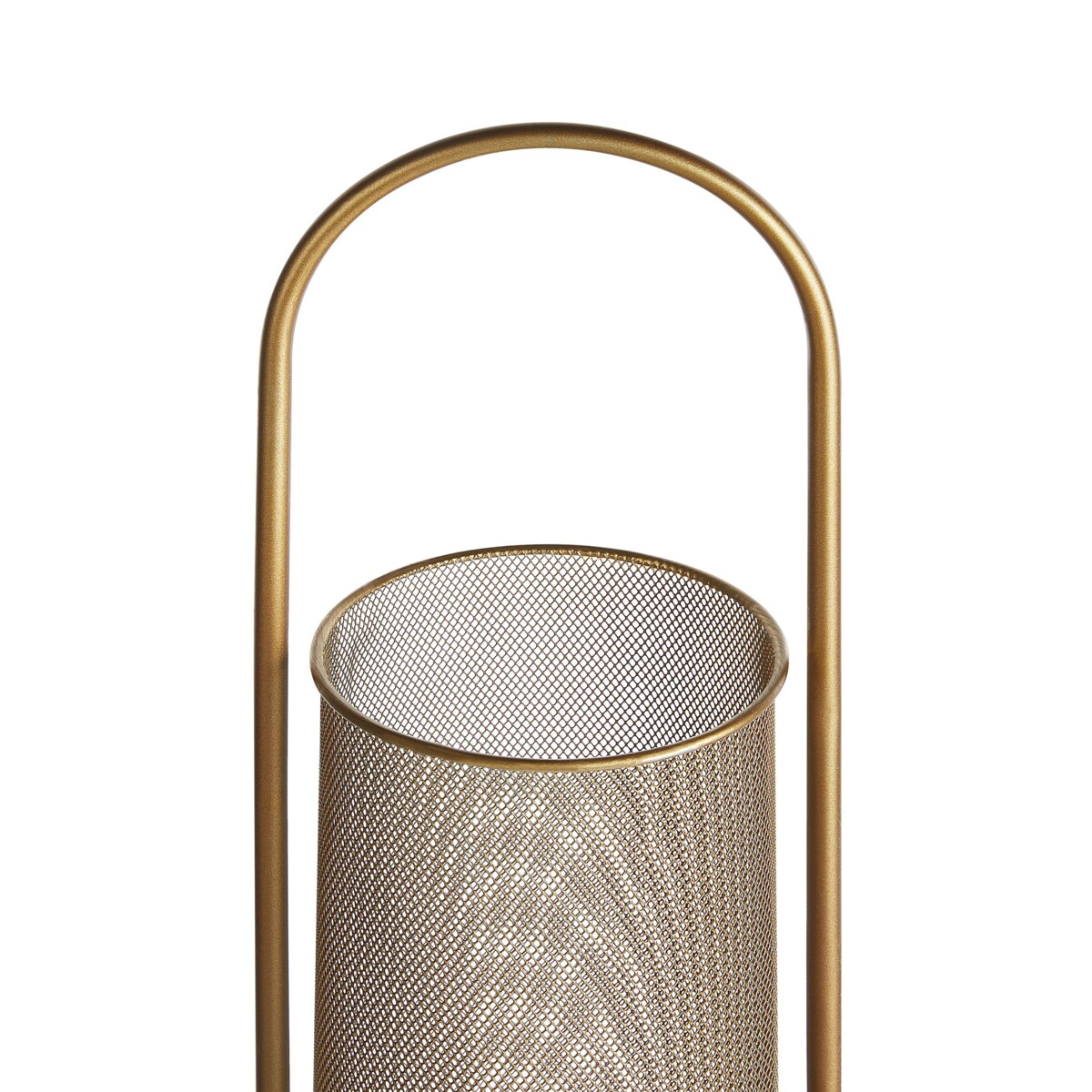 Świecznik metalowy 53 cm złoty BOHOL