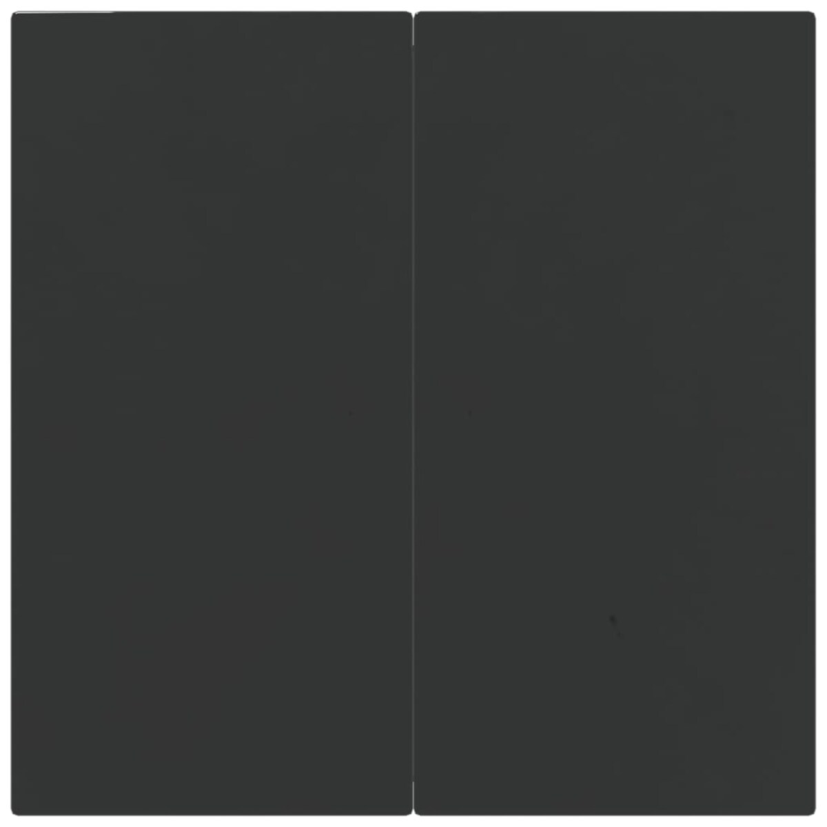 vidaXL 3-częściowy zestaw mebli ogrodowych, polirattan, czarny