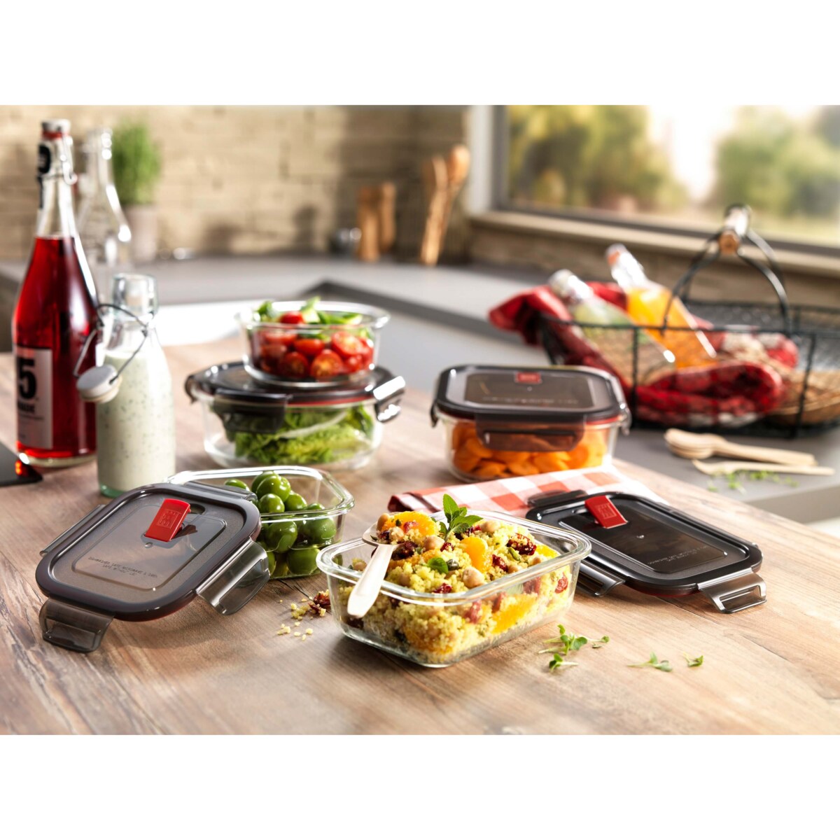 Pojemnik szklany okrągły Zwilling Gusto - 600 ml