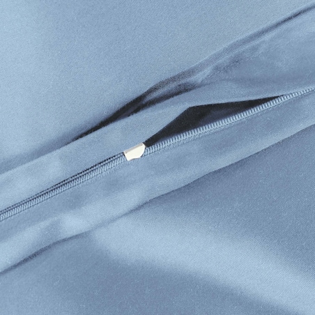 Pościel satyna bawełniana 220x200 kolor niebieski