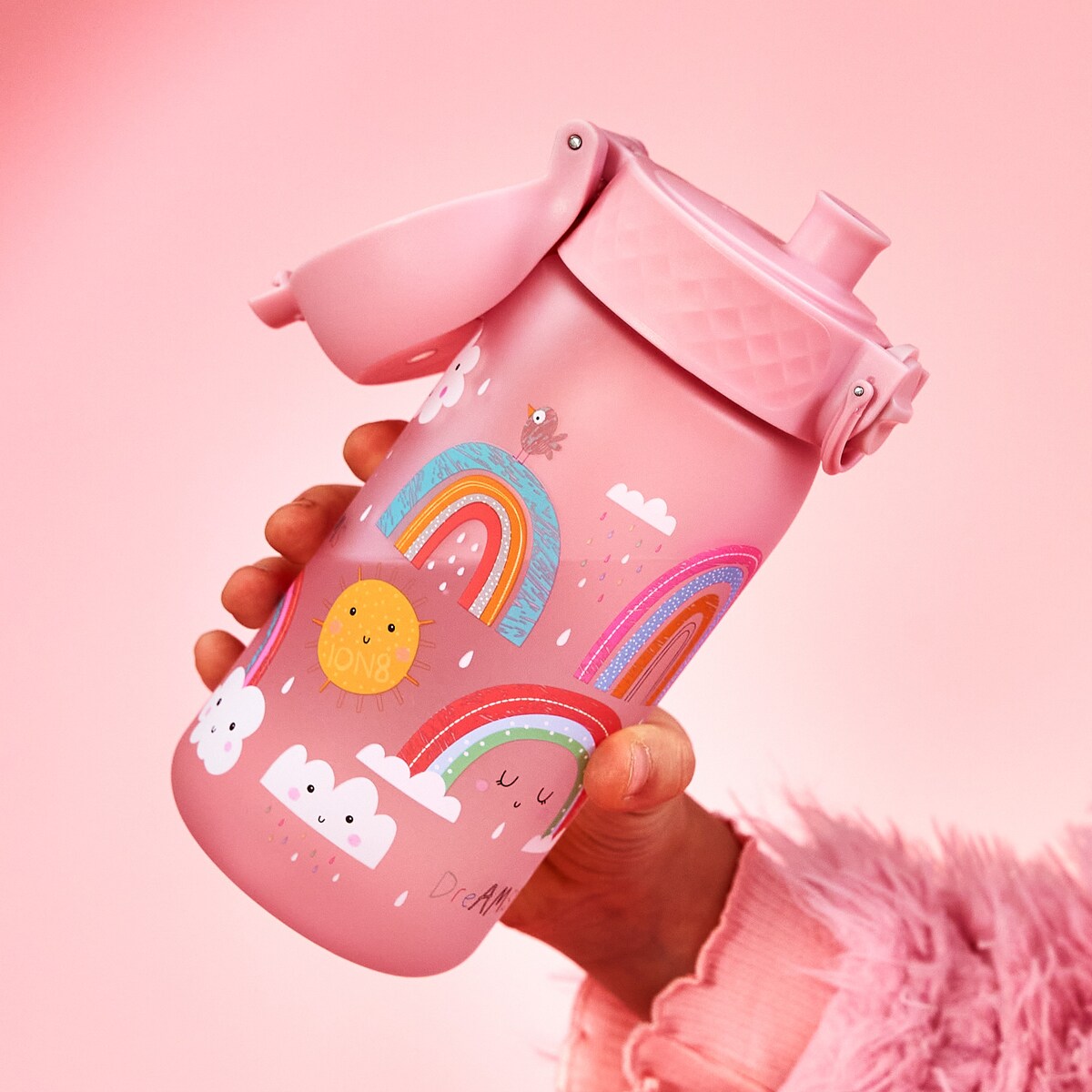 Butelka ION8 I8RF350PPRAINB Rainbows