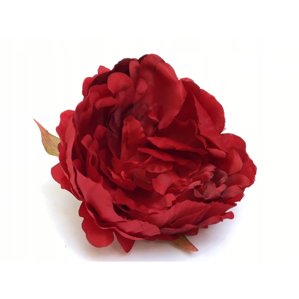 SZTUCZNA PIWONIA CZERWONA główka kwiat na stroik