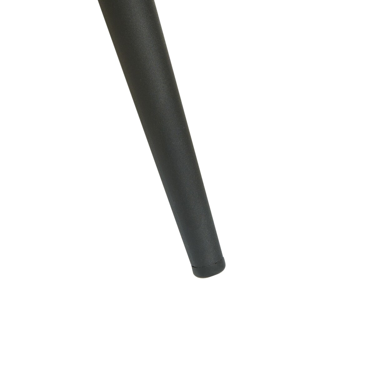 Zestaw 2 krzeseł barowych welurowy beżowoszary CASMALIA