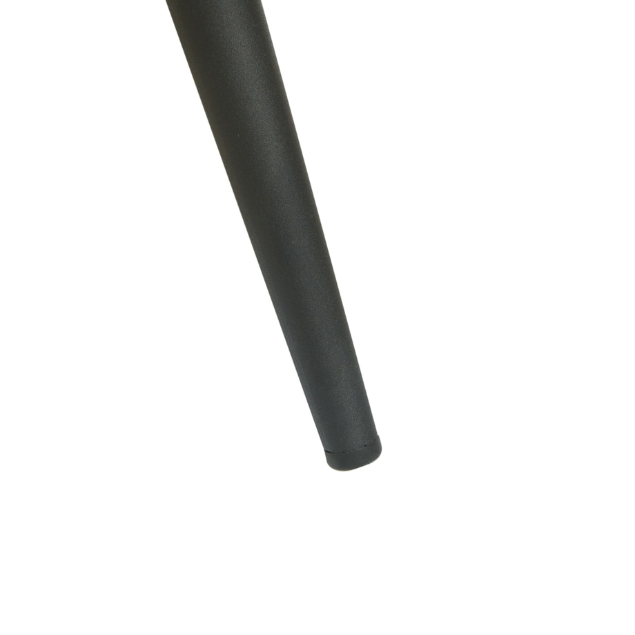 Zestaw 2 krzeseł barowych welurowy beżowoszary CASMALIA