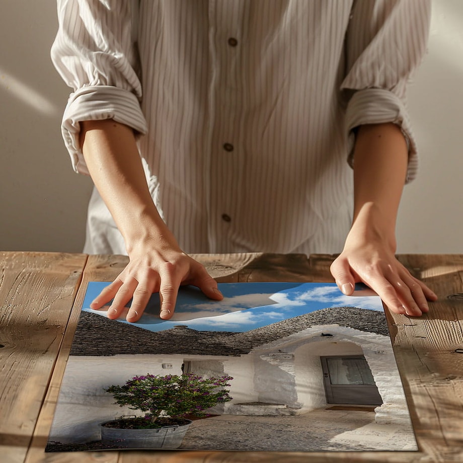 plakat trulli alberobello apulia włochy 70x100