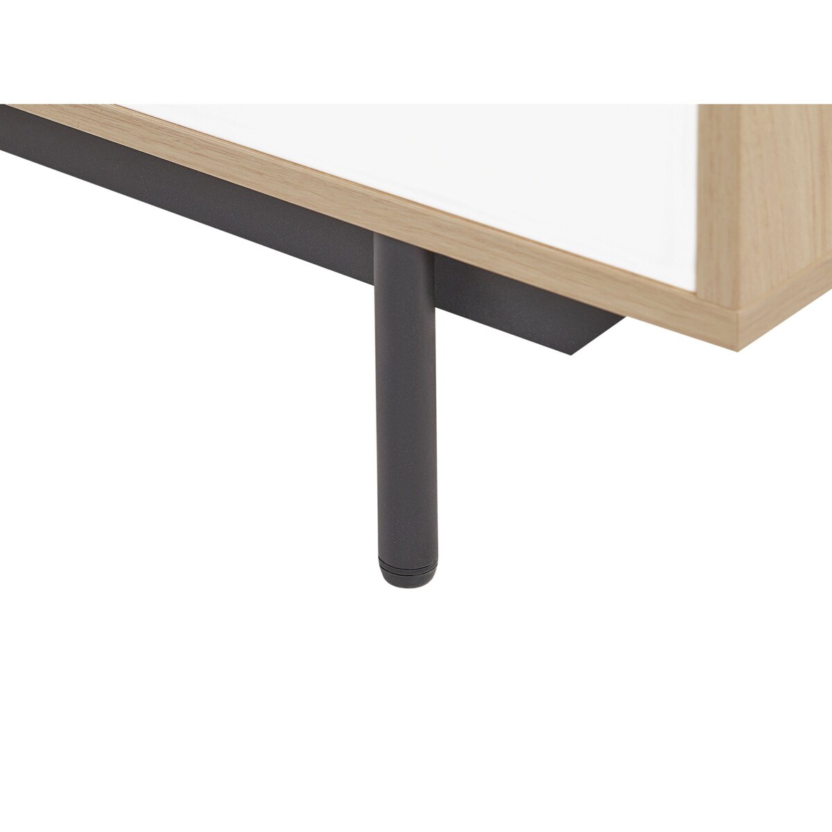 Szafka RTV jasne drewno z białym ITACA