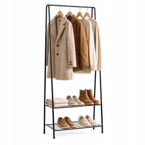 Wolnostojący wieszak na ubrania 152cm BRUNBESTE
