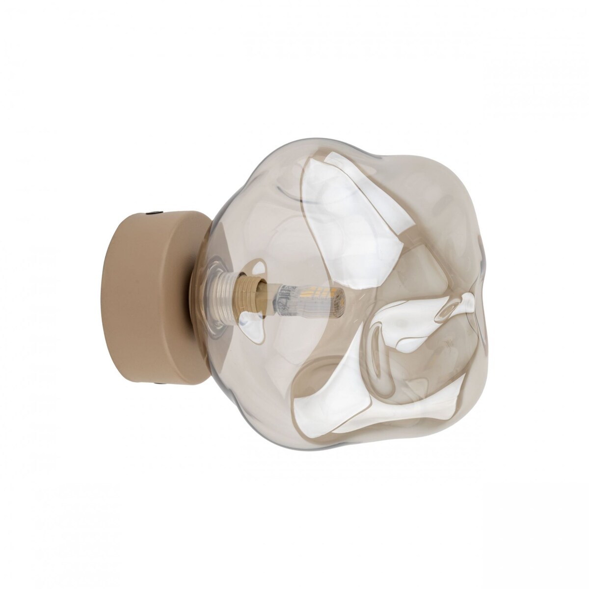 Lampa sufitowo-ścienna TK Lighting LAVA SABIA 11104 beżowo-biała G9